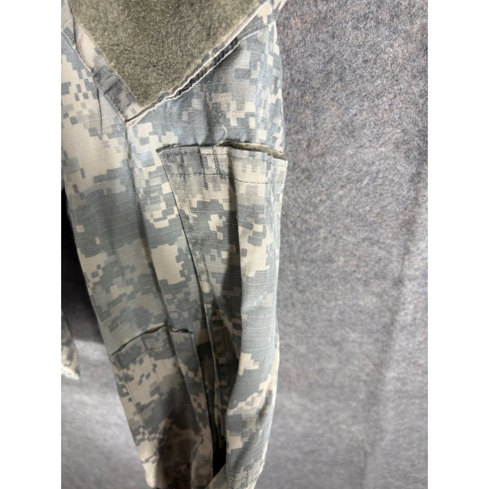 US Army Combat Uniform Jacket ACU Digital Camo Mens Military Field Coat - Picture 10 of 12